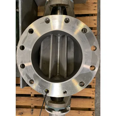 Used 10" Stainless Steel Flo-Tronics Rotary Airlock Feeder Valve