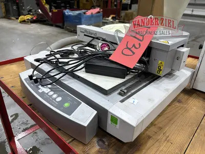 Used ROLAND EGX-30A DESKTOP ROTARY ENGRAVER Engravers Michigan US | Vander Ziel Machinery Sales #483280