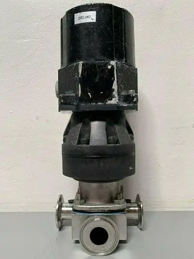 Used ITT SHEROTEC 3-WAY STAINLESS STEEL VALVE W/ POSITION MONITORS & 2" FITTINGS Valves/Fittings California US | Equipment Lab #485337