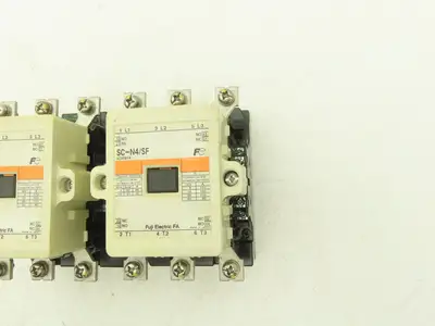 Fuji Electric SC-N4/SF Motor Starter Contactor 80A 600V 3 Pole Lot of 2