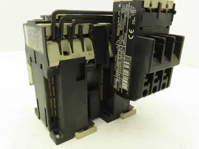 Telemecanique LP2D0901 Reversing Contactor With Overload 3 Ph 7.5Hp 20A 600V