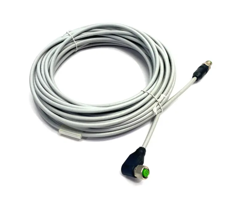 New | in-Stock MURRELEKTRONIK DBL-END CORDSET M12 MALE 0° / M12 FEMALE 90° Cable & Wire | Maverick Industrial Sales #1110783
