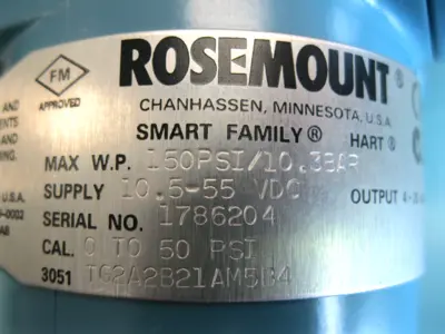 NEW Rosemount 3051 TG 2A 2B21AM5B4