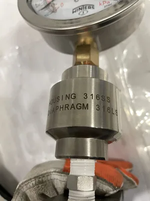 Winters PFQ Series 160psi Air Pressure Testing Gauge 1/2″ input