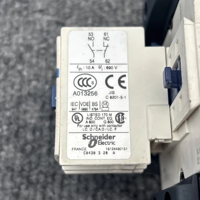 Used Schneider Electric/Telemecanique 0444920 0141 PLC Contactors California US | Davliegogo LLC #1706733