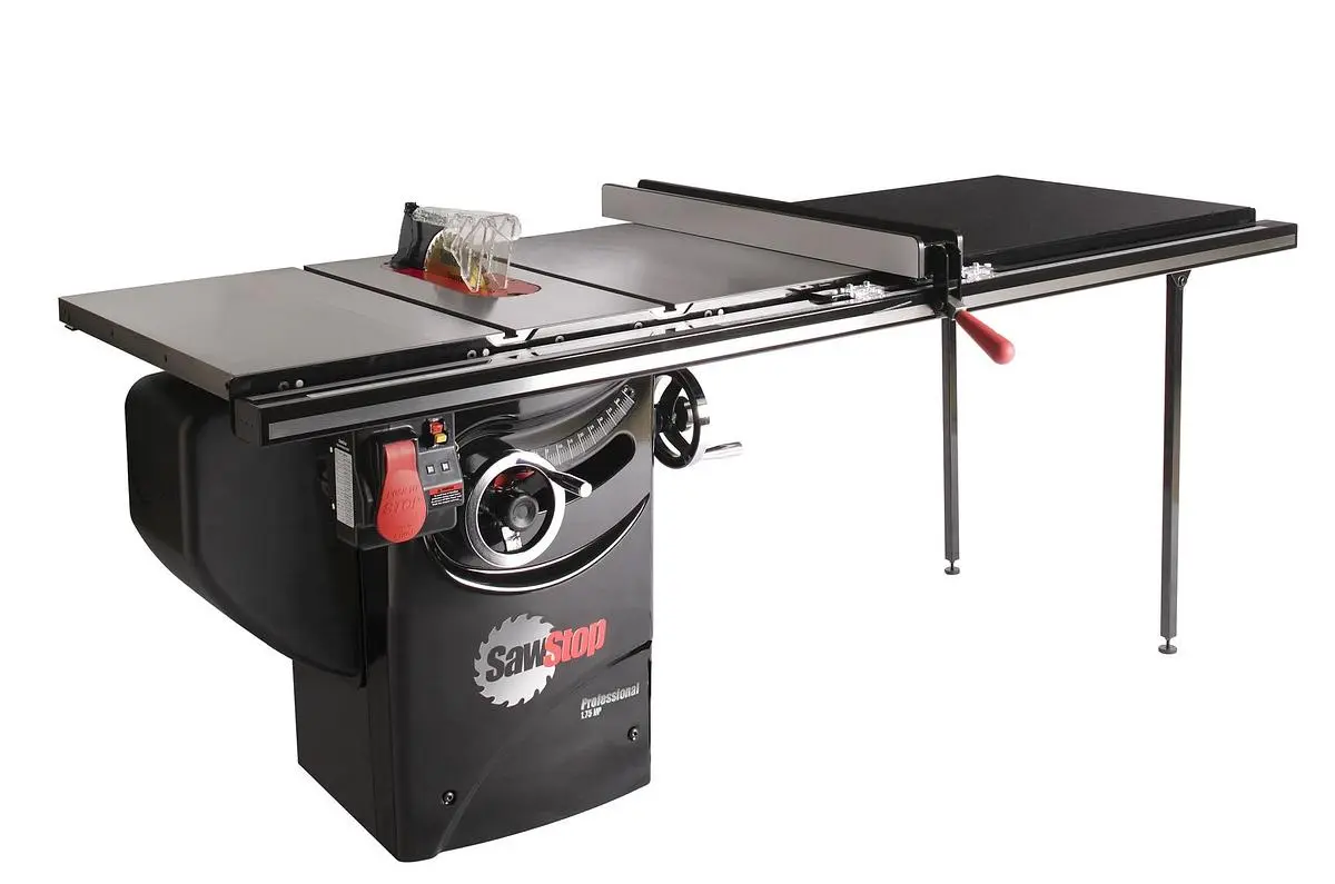 New | in-Stock SAWSTOP PCS175-TGP252 Woodworking Table Saws Wisconsin US | John G Weber Co Inc #1356889