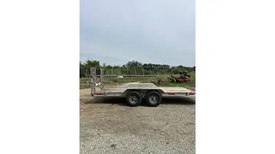 Used HUDSON 7X16 Flatbed Trailers Nebraska US | Trustworthy Equipment #1403457