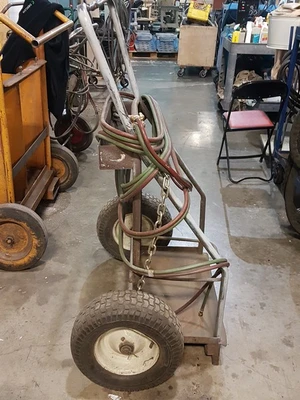 Uniweld Cutting Torch Head 830 acy/oxy with cart and hoses