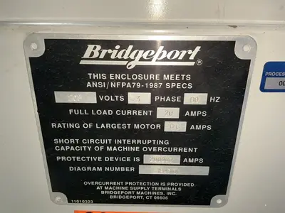 Used BRIDGEPORT V2XT Vertical Mills Ohio US | HGR 24 #1548284