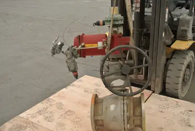 8" Class 150 Ball Valve w/ Actuator