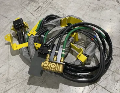 USED FANUC ROBOTIC WELDING HOSE+POWER CABLE DRESSPACK ASSEMBLY, ROBIFIX