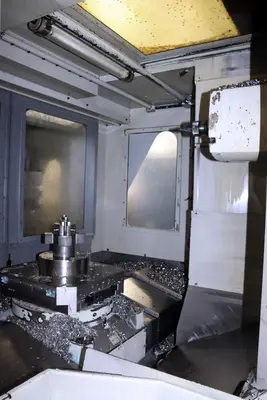 Used 2008 HYUNDAI KIA KH50G Horizontal Machining Centers Illinois US | Machinery Marketing International #779381