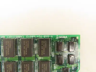 Okuma 1911-2804 Opus7000 DRAM Card 16MB Circuit Board