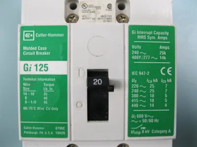 NEW Cutler-Hammer Gi3020