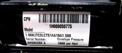 NEW PARKER 1H000050775 PNEUMATIC CYLINDER 1.00KJTC3LCTS14A19A1.500