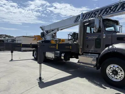 Used 2016 PETERBILT 348 Truck-Mounted Cranes California US | Ben Kaplan Equipment #1344145