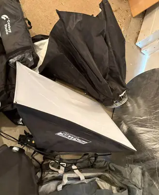 Lot of Photography Studio Lighting Items