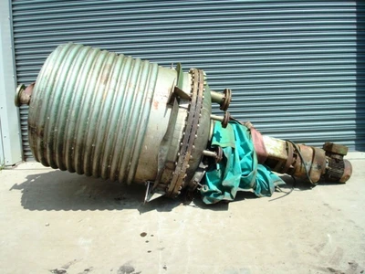 1250L S/S Half Coil Reactor