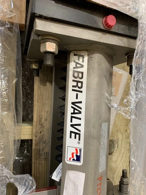 8" Fabri-Valve Knife Gate Valve, Air Operated, New Storeroom Spare