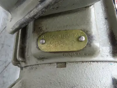 Delco GM 1T5424D20 AC Motor 2Hp 1740rpm 208-460V 60Hz 3Ph 145TD Frame