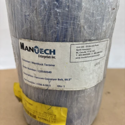 New | in-Stock Mantech 4008-4-99.5 Belt Conveyors Indiana US | J&J Industrial Supply #1328188