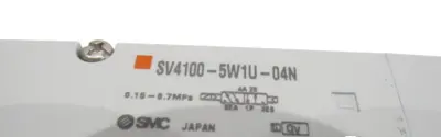 NEW SMC SV4100-5W1U-04N SOLENOID VALVE SV41005W1U04N