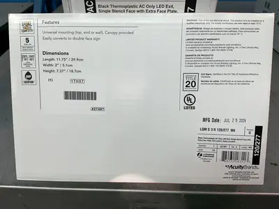 Used 2024 LITHONIA LIGHTING LQM S 3 4 120/277 M6 Lighting Ohio US | HGR 24 #1561772