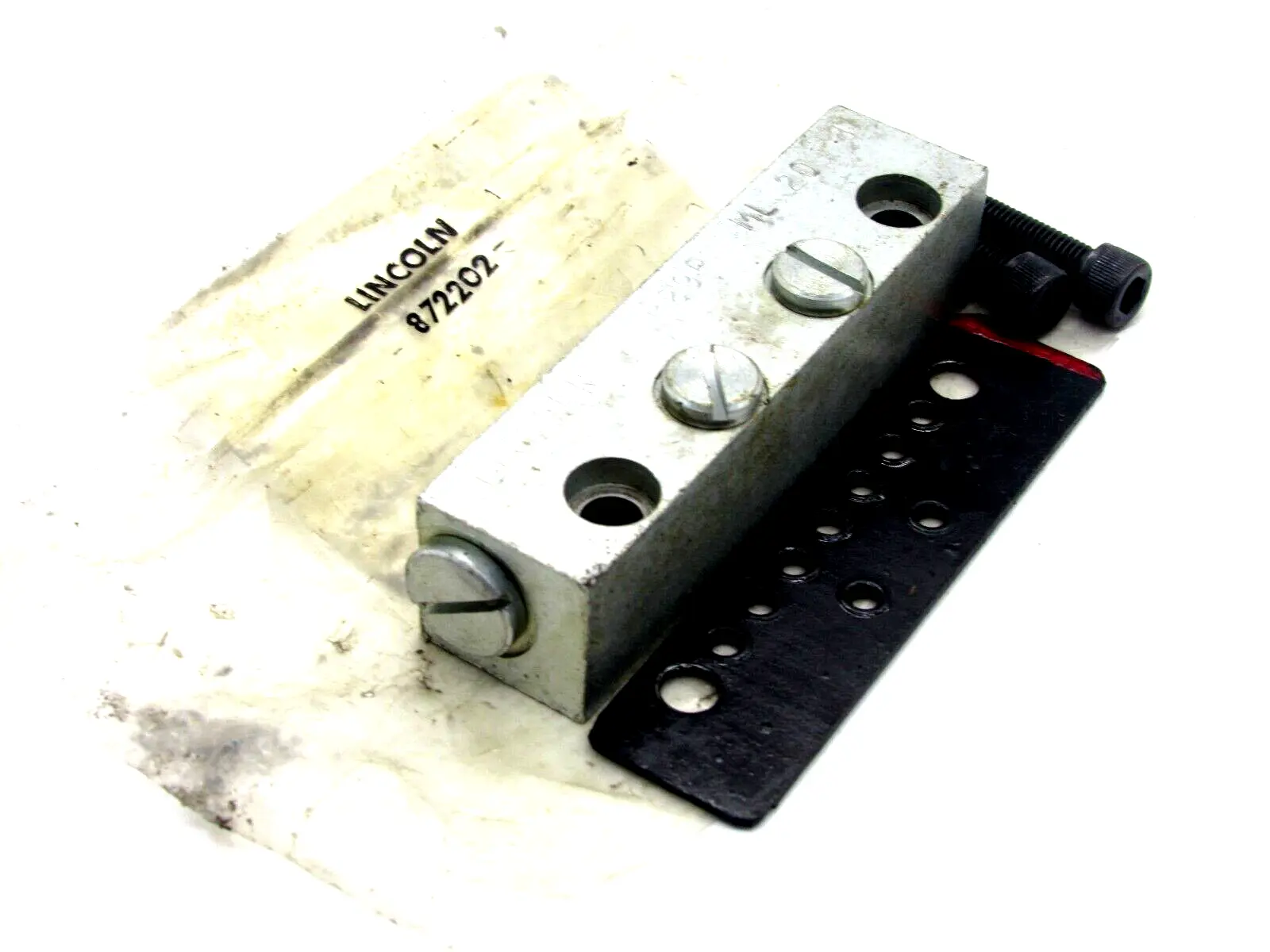 NEW LINCOLN INDUSTRIES 872202 VALVE BLOCK ASSEMBLY ML-20T