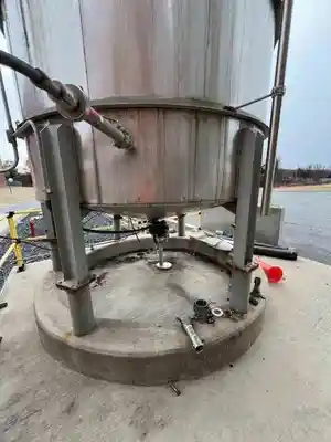4000 gallon stainless steel mix tank