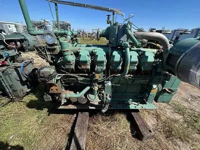 CAT G3512LE Natural Gas Engine SN: 7NJ01268