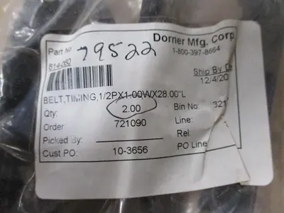 MISC DORNER MOTOR PARTS AND ACCESSORIES