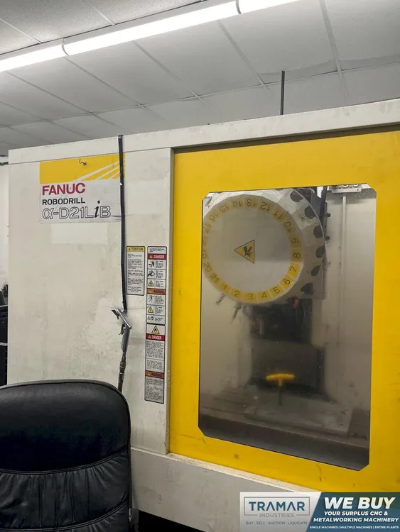 Used 2019 FANUC ROBODRILL A-D21MIB Vertical Machining Centers Michigan US | Tramar Industries #1244436
