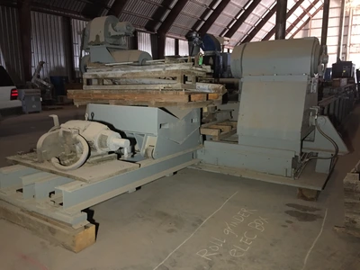25,000 LB. COIL REEL W/ COIL CAR STOCK #4136