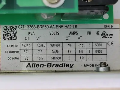 New | in-Stock ALLEN BRADLEY 1336S-BRF50-AA-EN5-HA2-L6 Switchgears British Columbia CA | Lenmark #240942