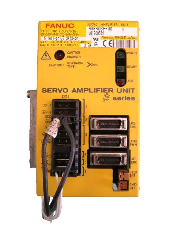 Used FANUC A06B-6093-H101 K Motor Control Parts New Hampshire US | Bitter End Trading #1126763