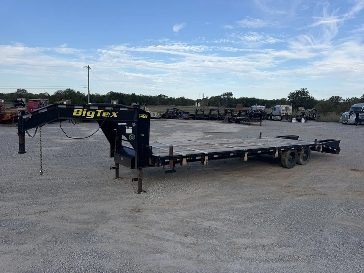 Used 2019 BIG TEX 14GN-25BK + 5 Deckover Trailers Oklahoma US | Miedema Asset Management Group #1709274