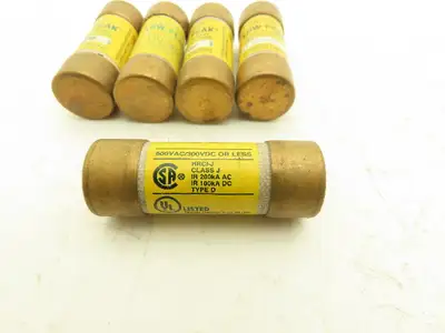 Bussman LPJ-20SP Low-Peak Dual Element Time Delay Fuse 20A 600Vac  Lot of 5