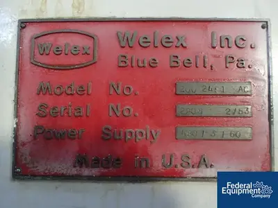 USED Welex 54" Welex 5 Layer Extrusion Sheet Line