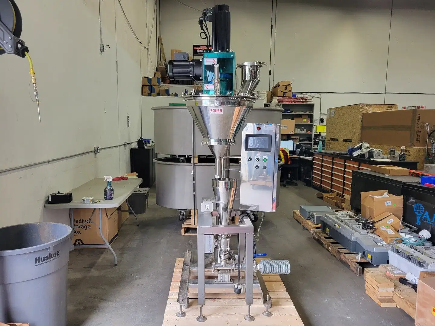 2019 Weighing & Feeding System for Powder, Sliced Almond & Liquid