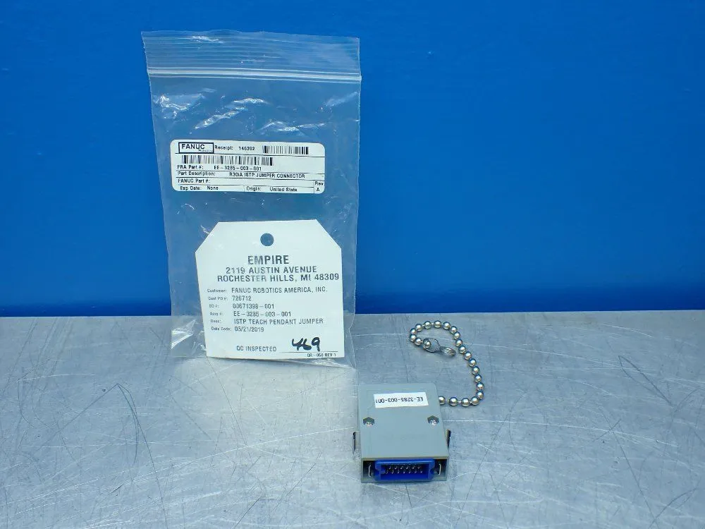 New | in-Stock FANUC EE3285003001 Connector Accessories | HGR 24 #754239