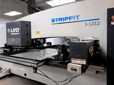 Used 2013 LVD STRIPPIT S-1212 Turret Punches Illinois US | Machine Factory Outlet #1262722