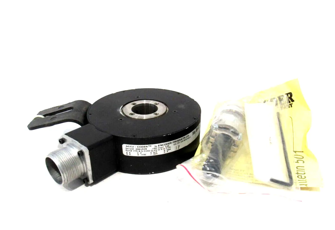 NEW ENCODER PRODUCTS 775-B-S-0256-Q-HV-D-X-A-Y-CE ACCU-CODER