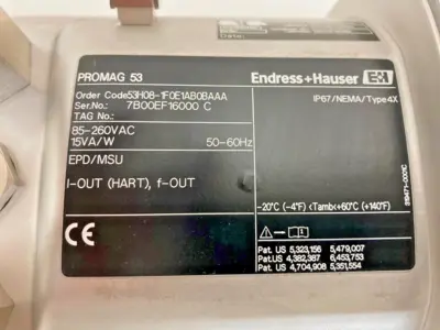 USED Endress + Hauser Promag H