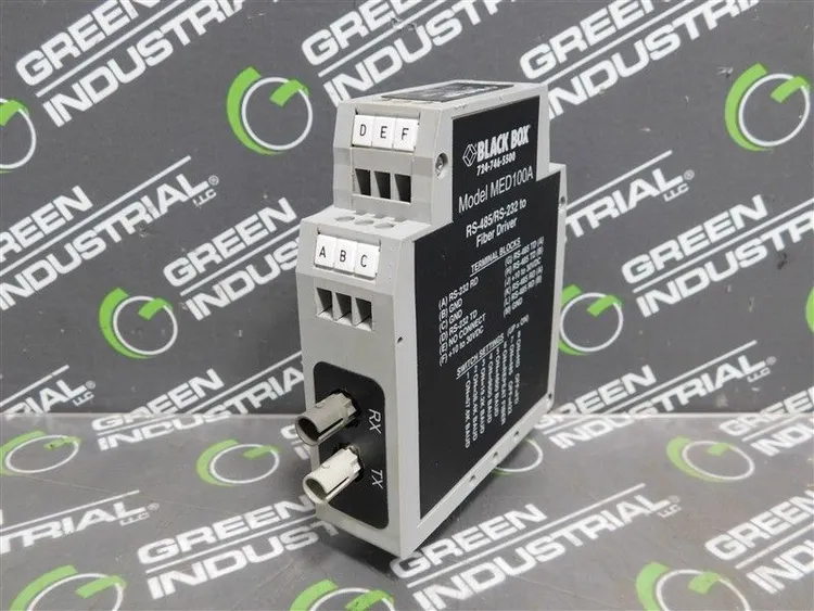 Used BLACK BOX MED100A Electrical Controls | Green Industrial #680682