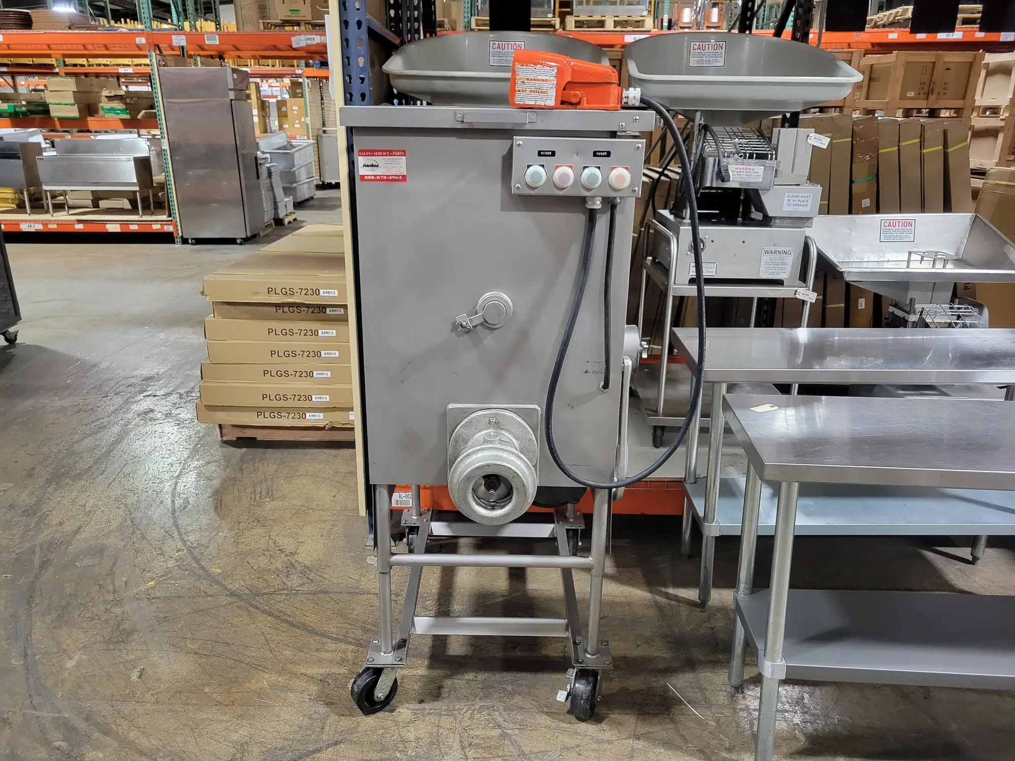 Used Biro AFMG 48 Auto Feed Mixer/Grinder 7.5Hp, 200 lbs.