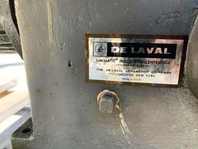 De Laval Unimatic model 65-25 oil purifier skid, SS.