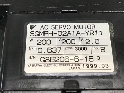 USED YASKAWA SGMPH-02A1A-YR11