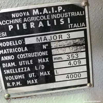 USED PIERALISI MAJOR 3