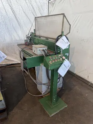48” X 4" ARBOR STRILICH SLITTING LINE WITH FAMCO CUT OFF SHEAR & AMS CONTROLS. STOCK # 0664425