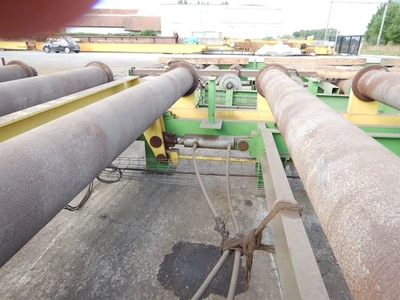 USED HEAVY DUTY ROLLER CONVEYORS 3100 MM
